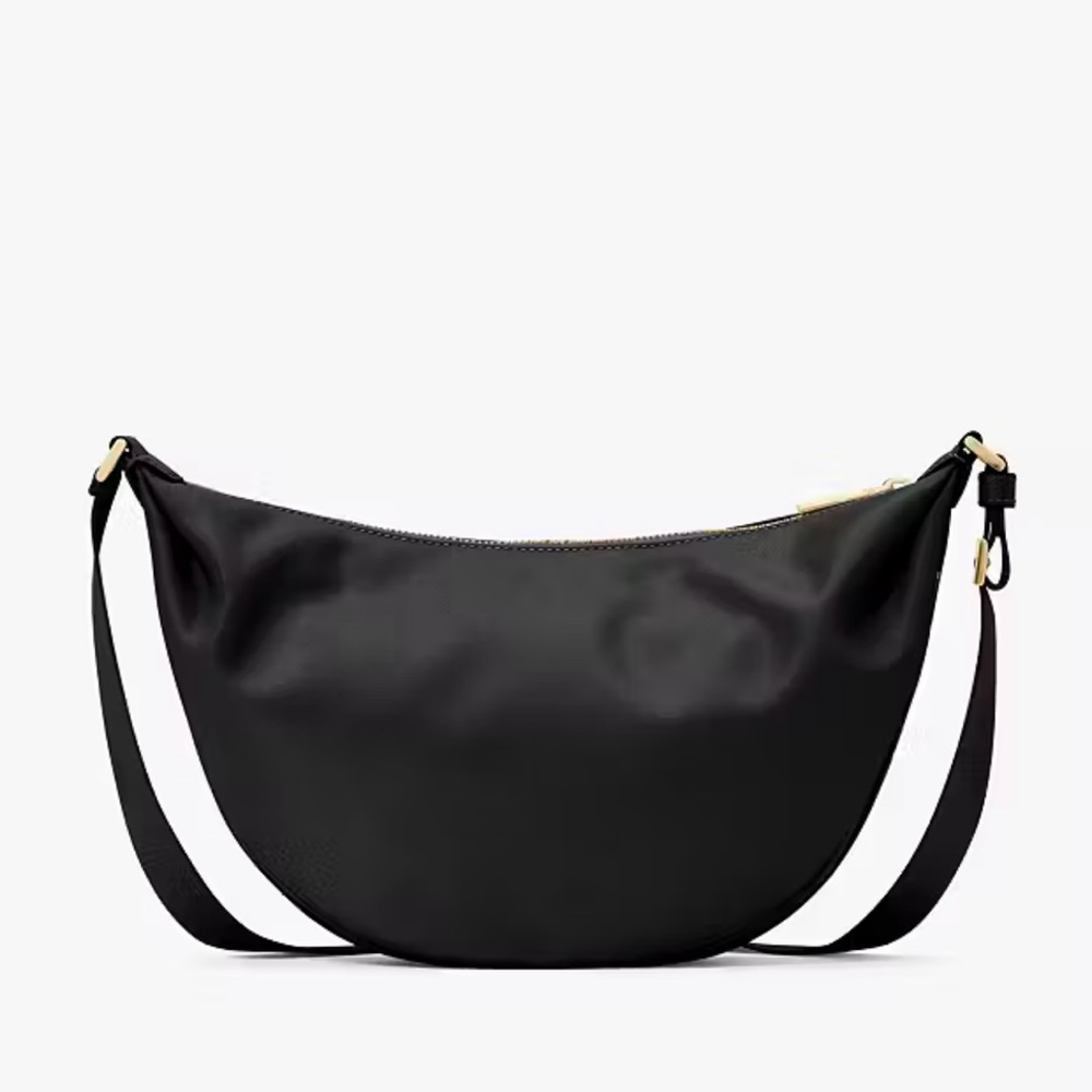 ♠️Kate Spade Carter Nylon Medium Sling Bag, Black NWT - Picture 3 of 5